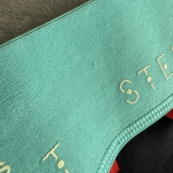 👋🎯Adidas StellaSport Multicolured AOP Womens Gym Training Tights Size XS - Picture 15 of 15